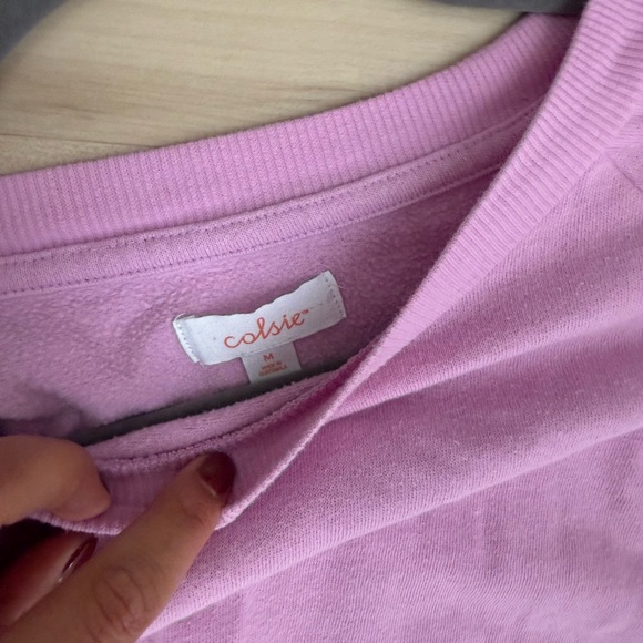 Colsie Soft Pink Lounge Wear from target - Picture 3 of 4